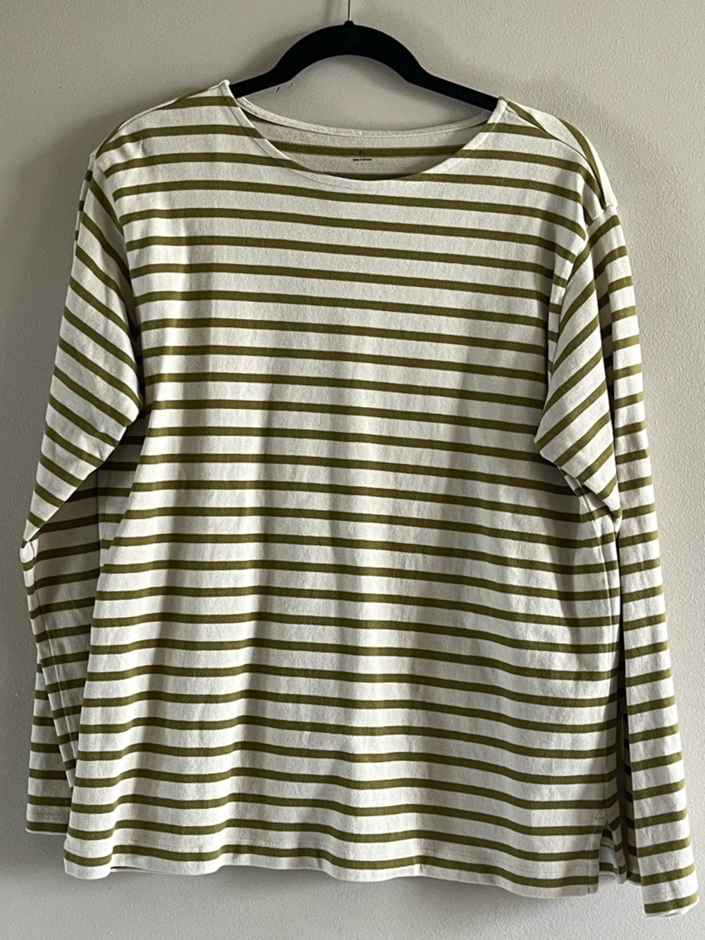 Muji boatneck long sleeve t-shirt